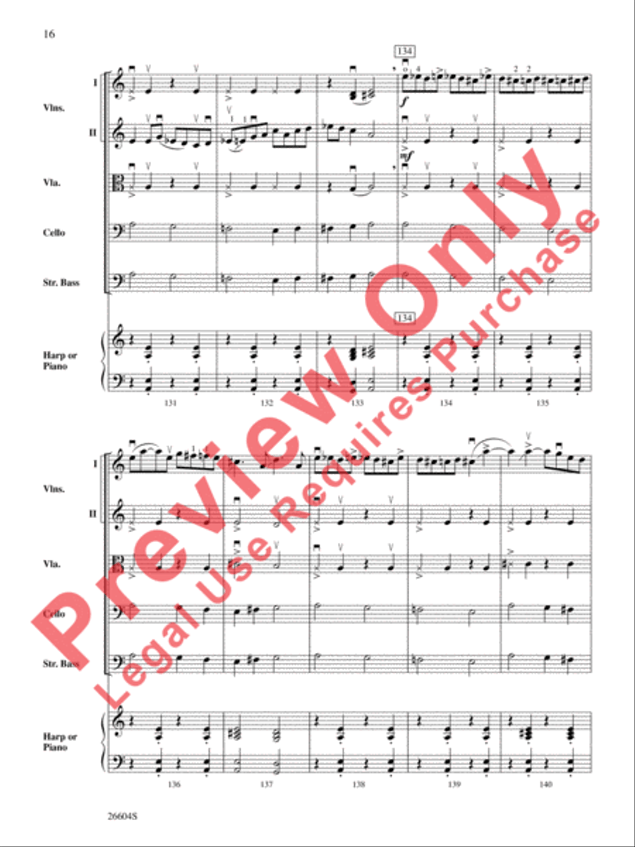 Creaking Tree String Orchestra scores gallery preview page 17