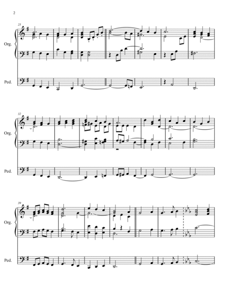Choralprelude IX on 1830 Hymn Tune Hyfrydol for Solo Organ