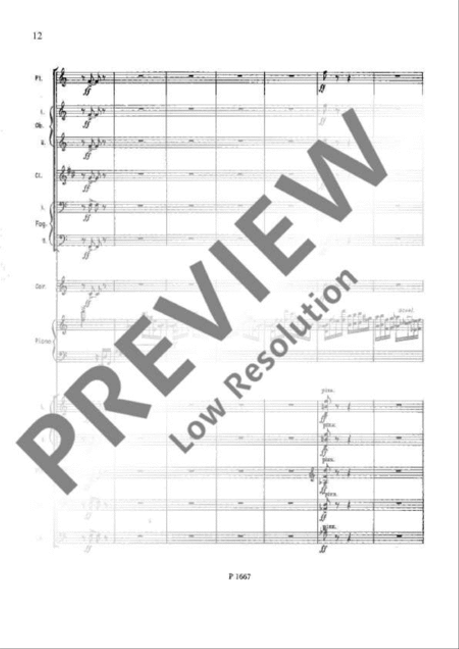 Concertino (Divertimento) Orchestra scores gallery preview page 13