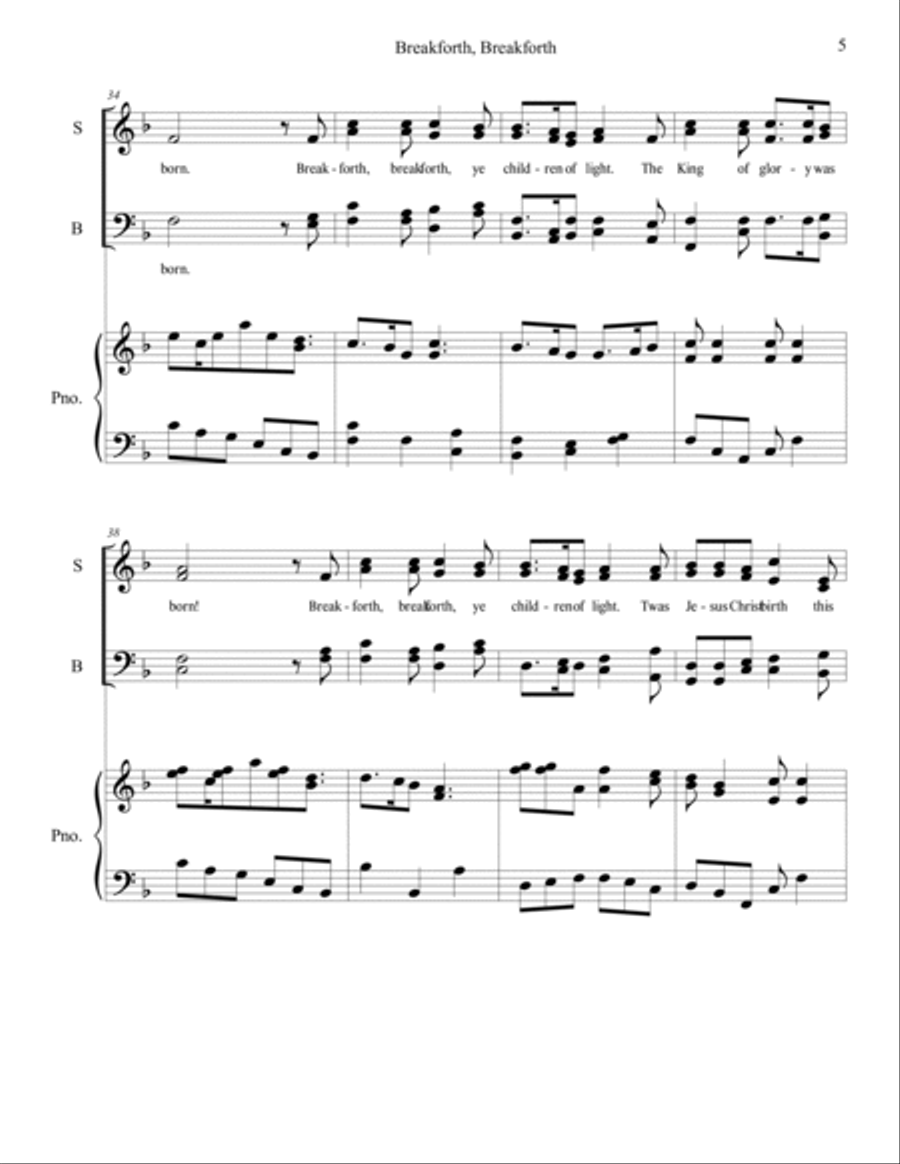 Breakforth Breakfoth 4-Part scores gallery preview page 5