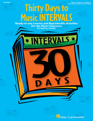 Thirty Days to Music Intervals