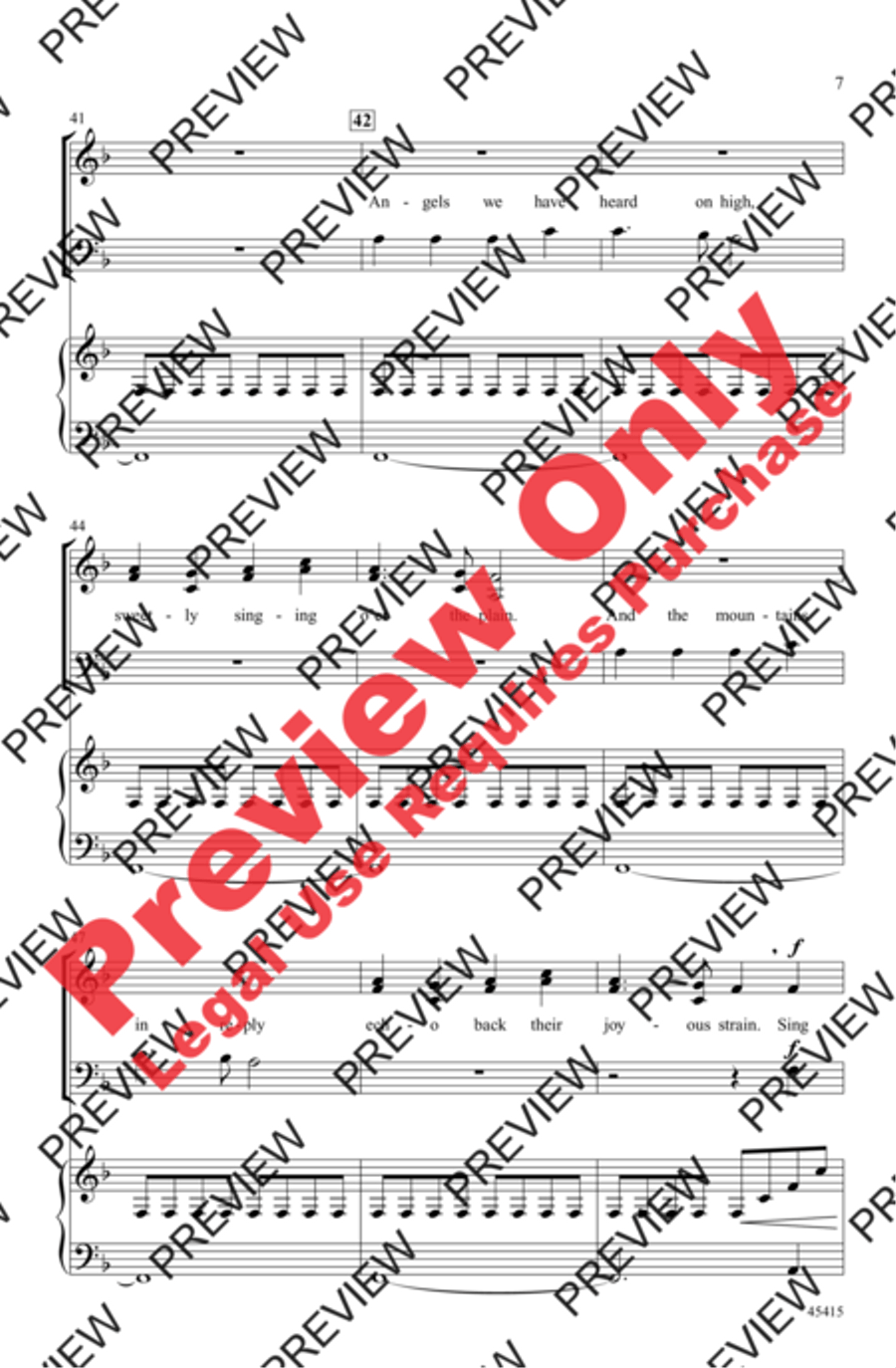 Starlight 3-Part scores gallery preview page 7