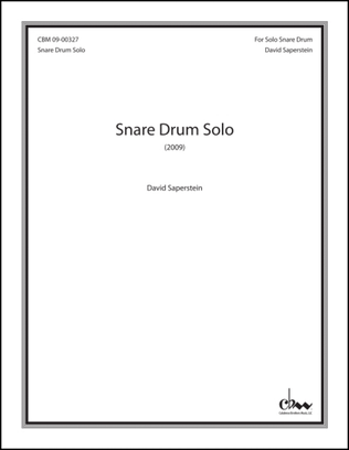 Snare Drum Solo