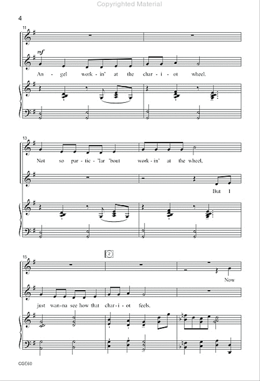 Now Let Me Fly (SSA) SSA scores gallery preview page 3