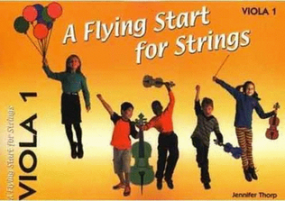 Book cover for Flying Start For Strings Viola Book 1