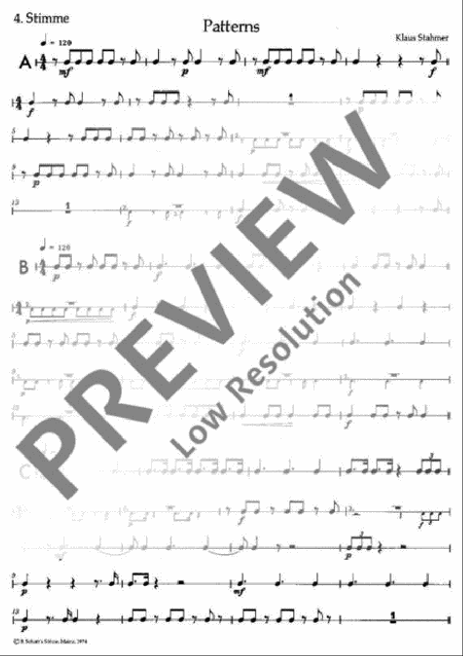 Patterns Patterns Part scores gallery preview page 3