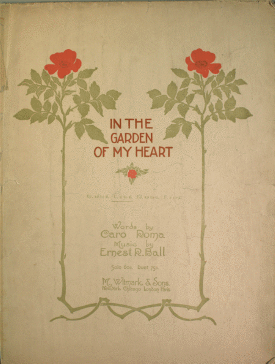 In the Garden of My Heart Voice scores gallery preview page 1