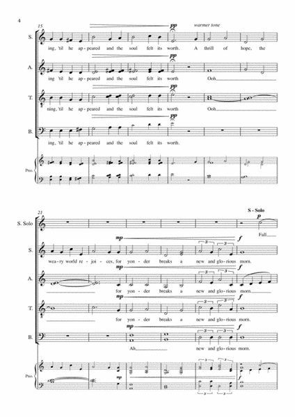 O Holy Night - SATB (div) a cappella image number null