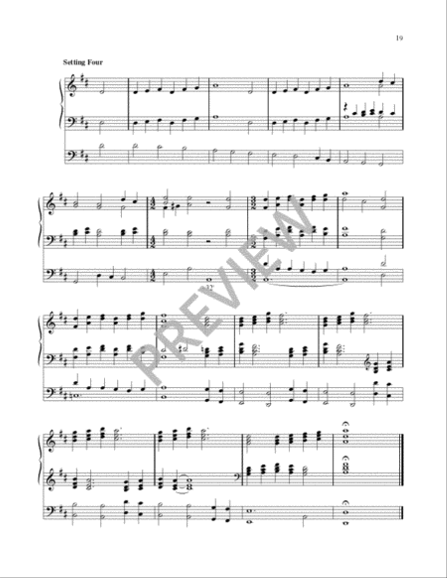 Hymn Harmonizations for Organ - Volume 3 Organ scores gallery preview page 22