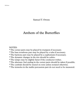 Anthem of the Butterflies (March)