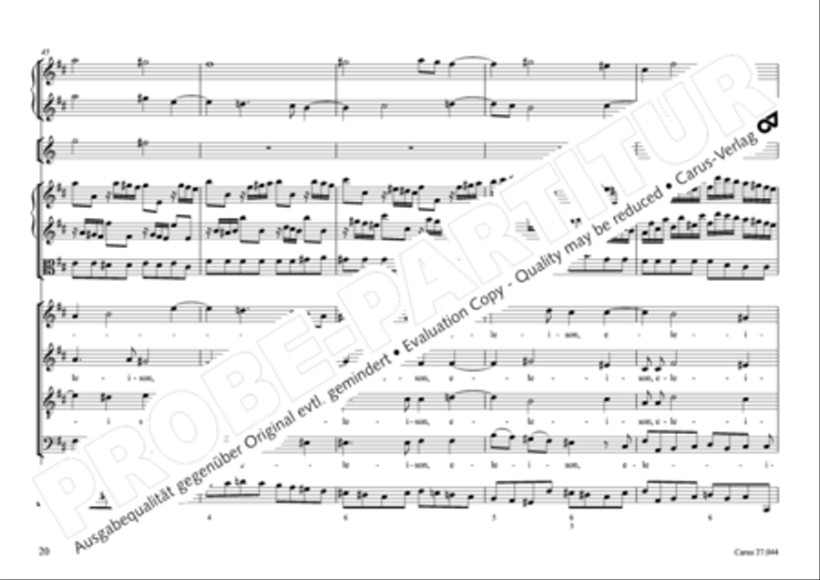Messa per il Santissimo Natale 4-Part scores gallery preview page 11