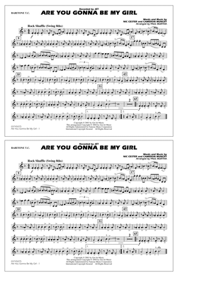 Are You Gonna Be My Girl (arr. Paul Murtha) - Baritone T.C.