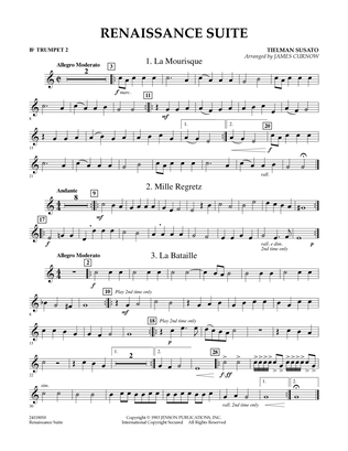 Renaissance Suite - Bb Trumpet 2