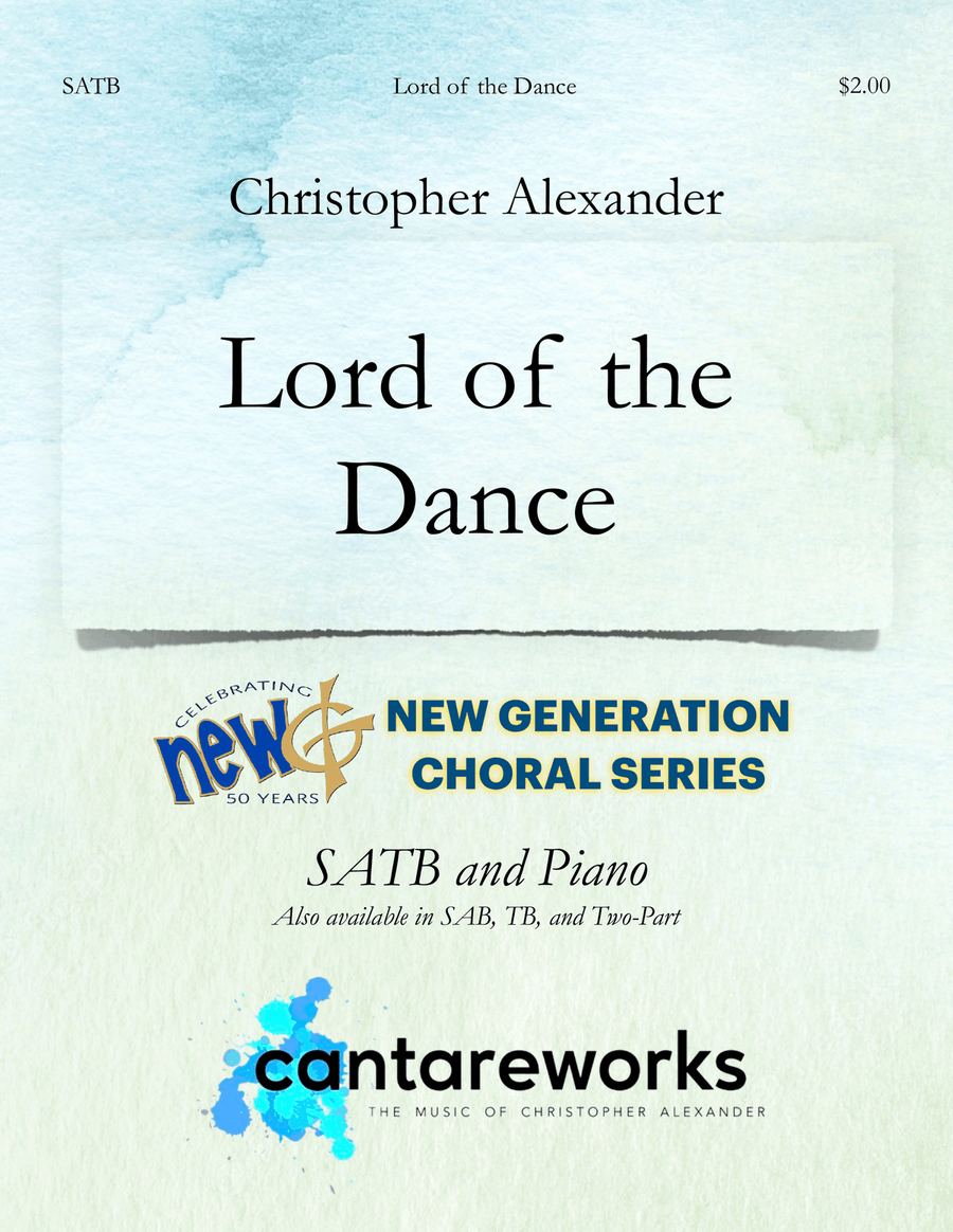 Lord Of The Dance 4-Part scores gallery preview page 1
