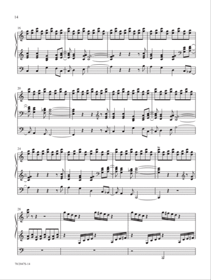 A Mighty Fortress A Mighty Fortress Organ Solo scores gallery preview page 7