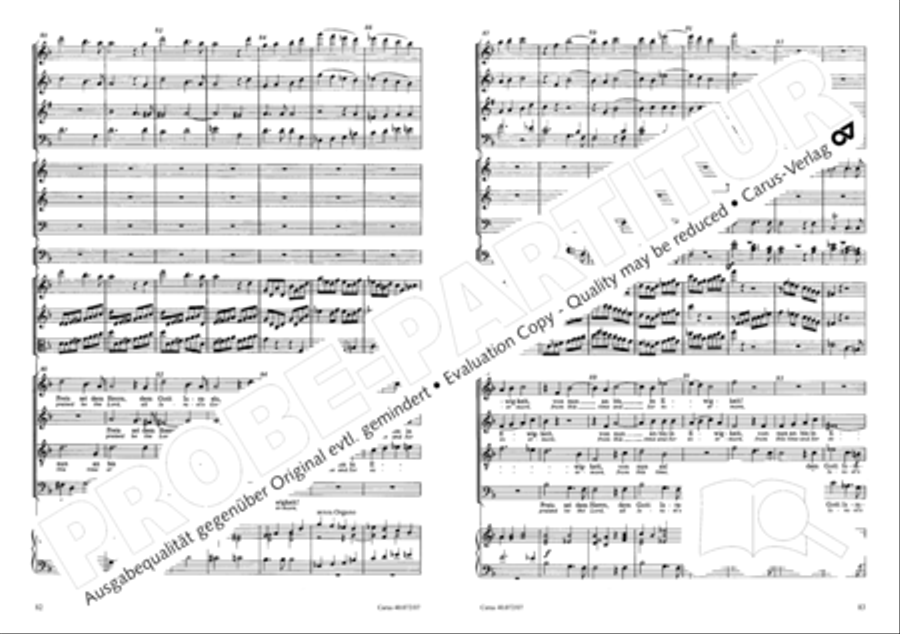 Psalm 42 4-Part scores gallery preview page 43