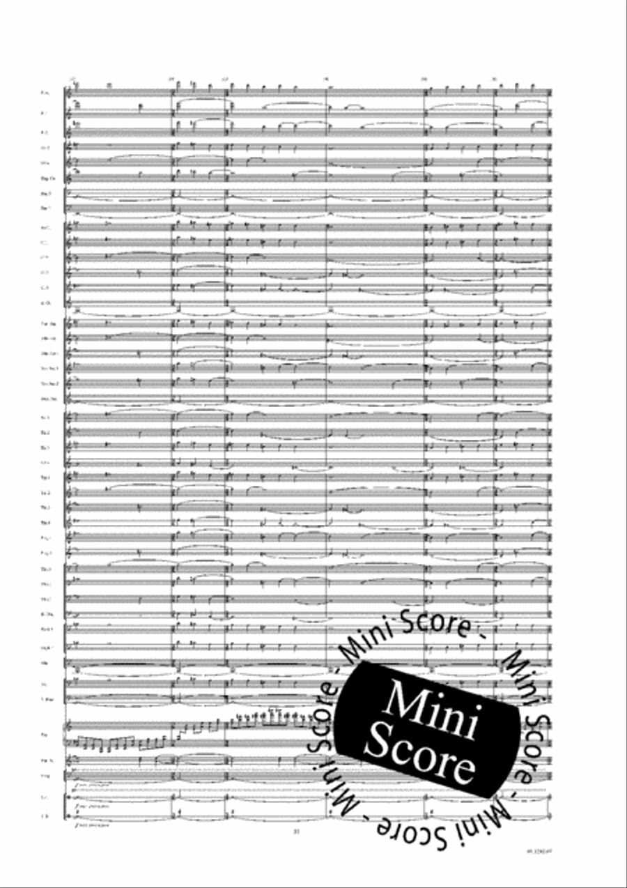 Eli, Eli Eli, Eli Concert Band scores gallery preview page 39