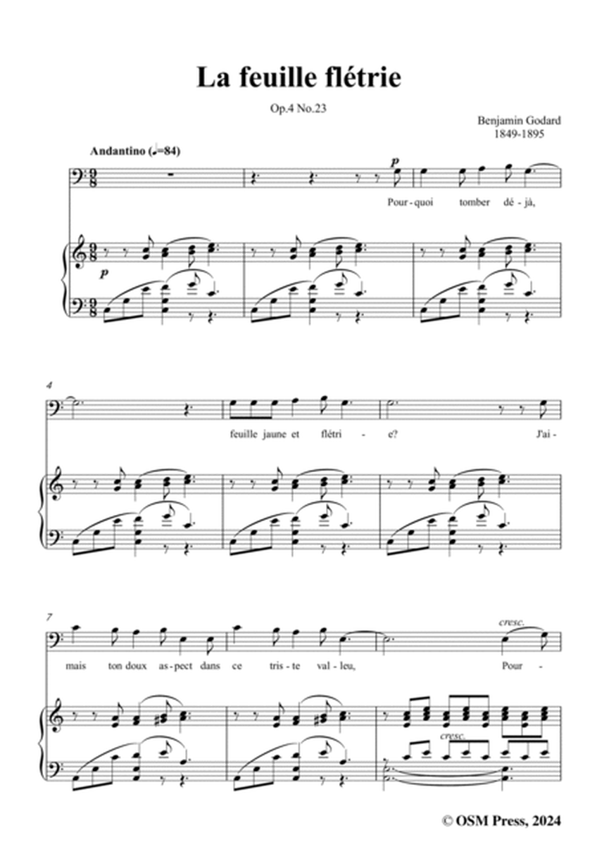 B. Godard-La feuille flétrie,Op.4 No.23,in C Major