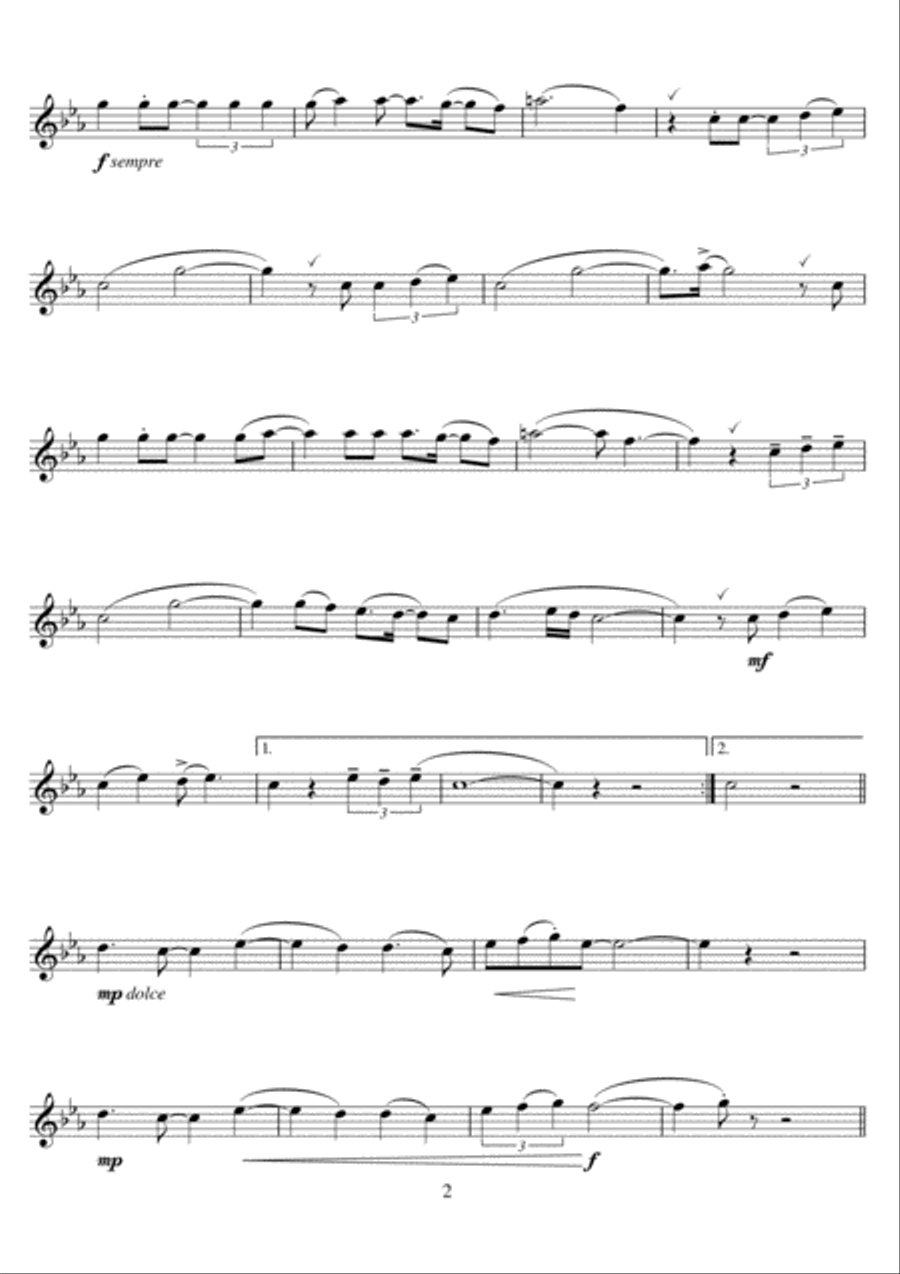 You Know My Name (theme from James Bond: Casino Royale) Flute Solo scores gallery preview page 2