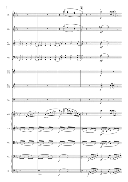Mendelssohn: Octet in E Flat Major, Op. 20, Transcription for full orchestra by Yoon Jae Lee, Full S image number null