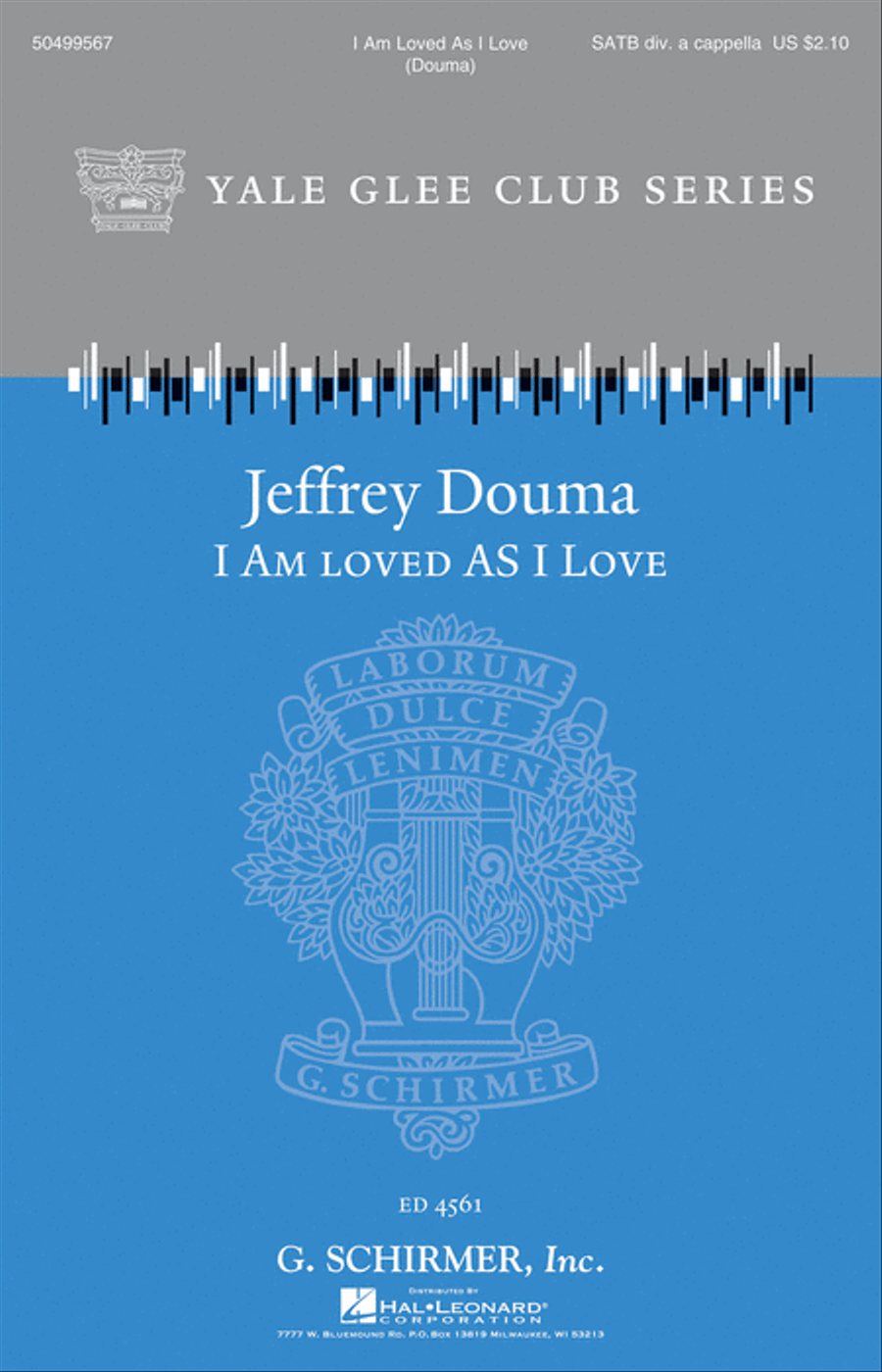 I Am Loved as I Love I Am Loved as I Love Divisi scores gallery preview page 1