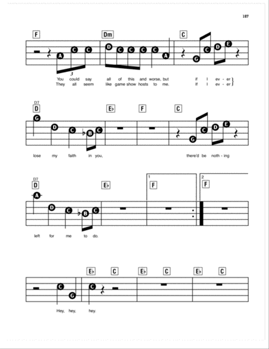 If I Ever Lose My Faith In You Piano, Vocal scores gallery preview page 2