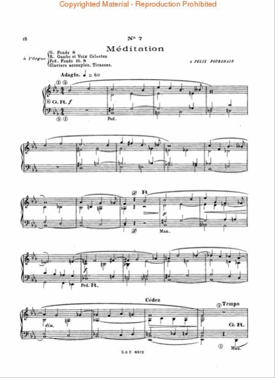 24 Pièces en style libre – Volume I Organ scores gallery preview page 4