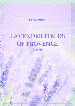 Book cover for Lavender Fields of Provence