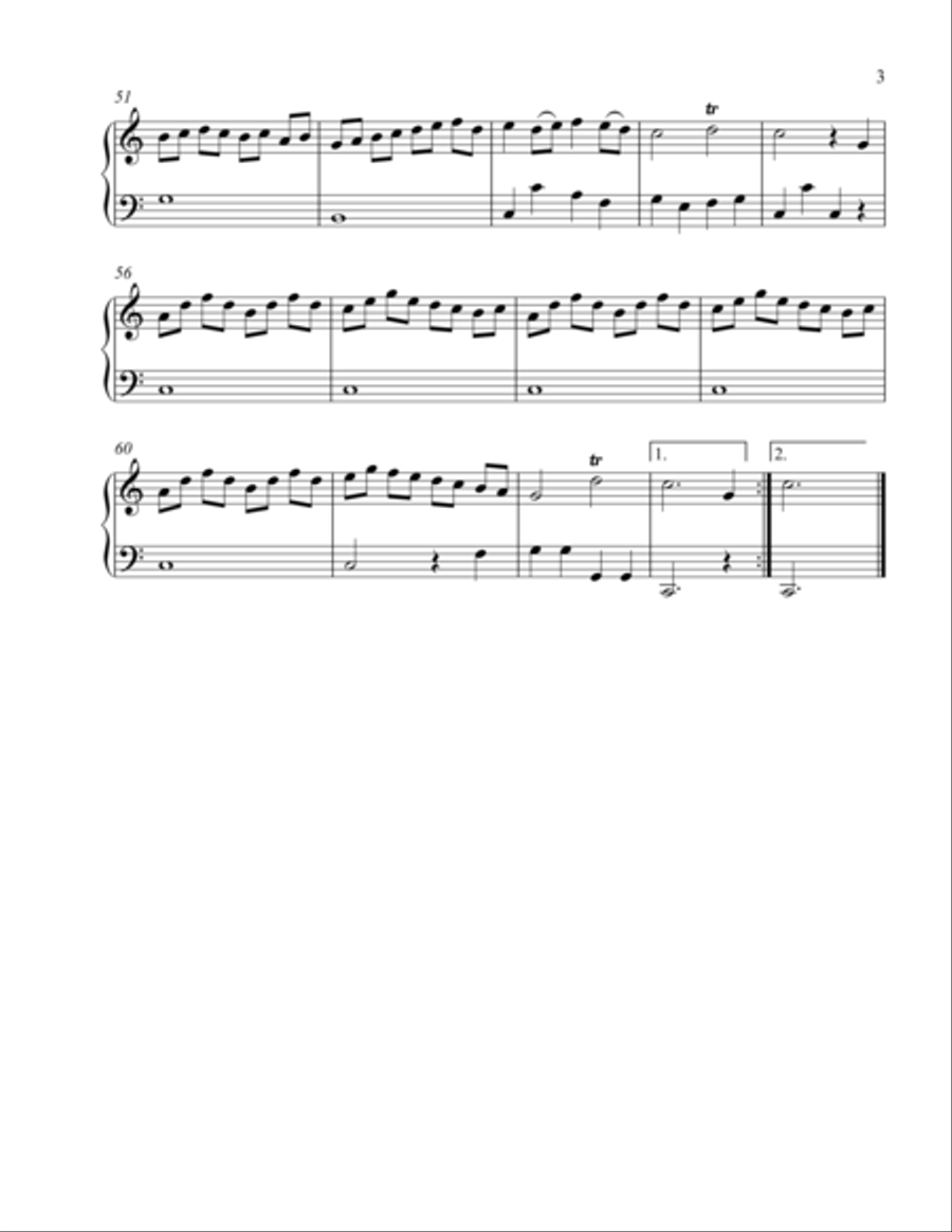 Sonata for Piano #1 WK141 Piano Method scores gallery preview page 3