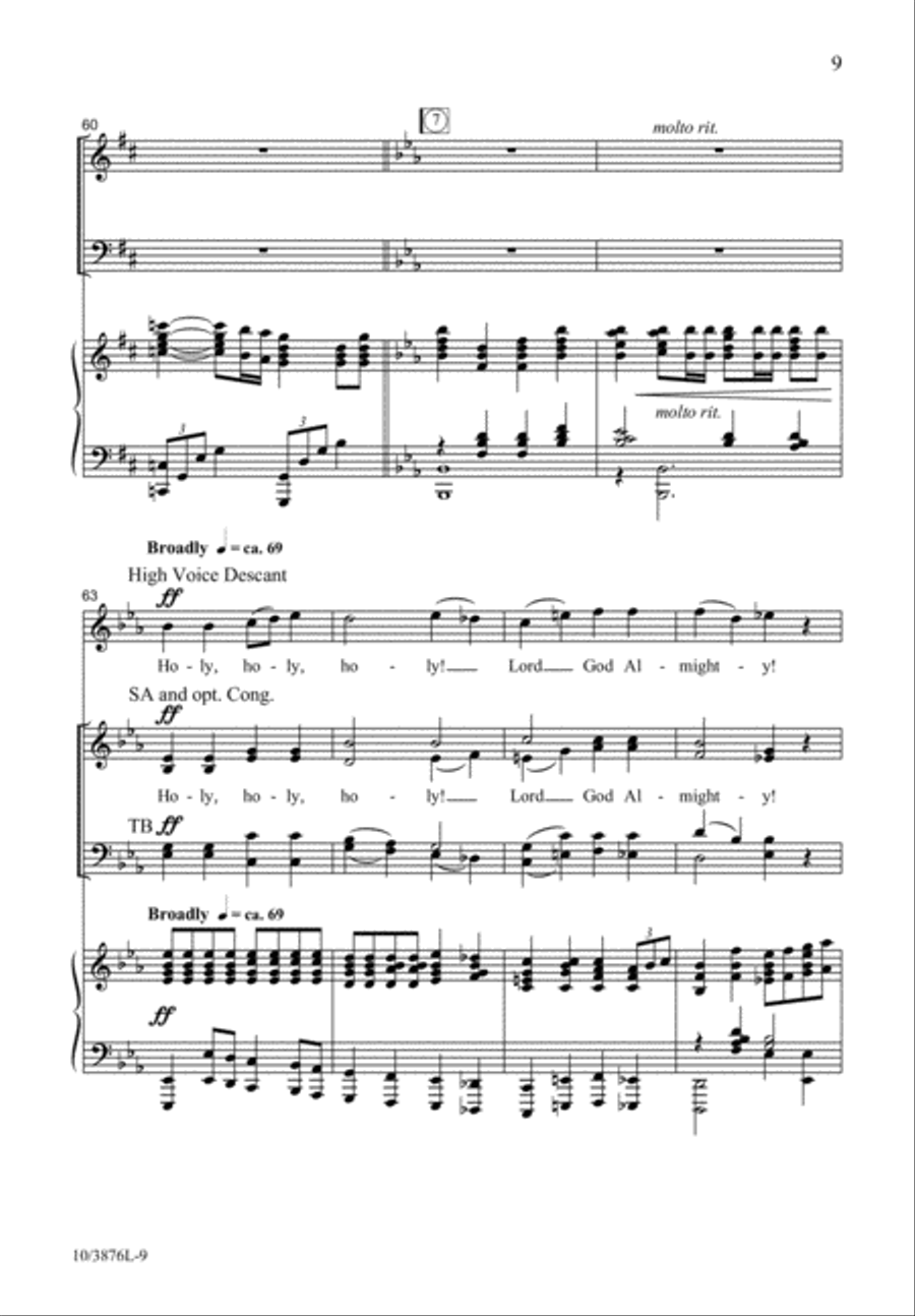 Only Thou Art Holy Only Thou Art Holy Divisi scores gallery preview page 10