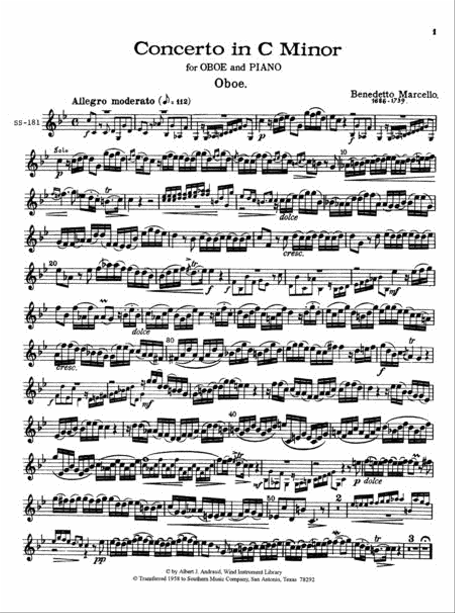 Concerto in C Minor Piano Accompaniment scores gallery preview page 2