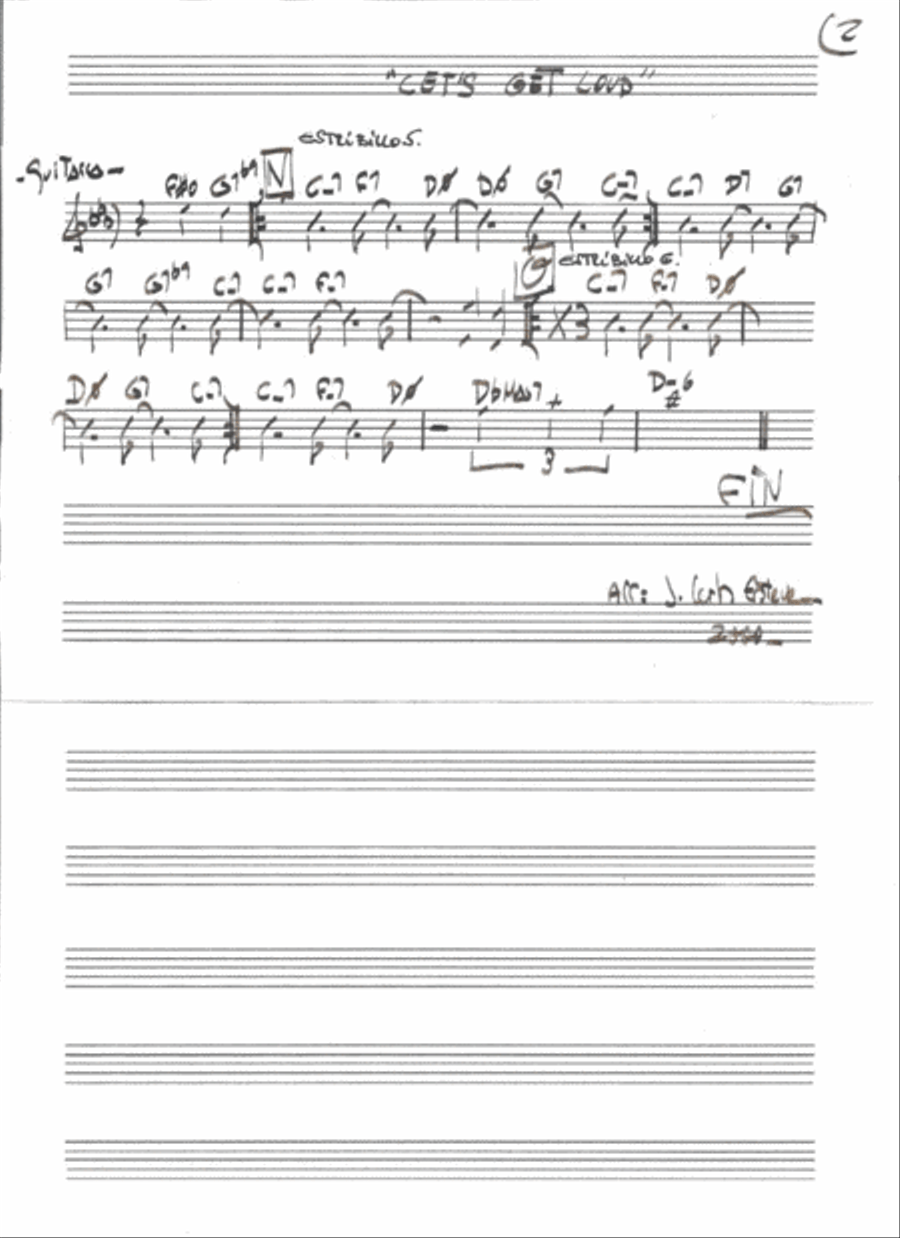 Let's Get Loud Tenor Saxophone scores gallery preview page 6