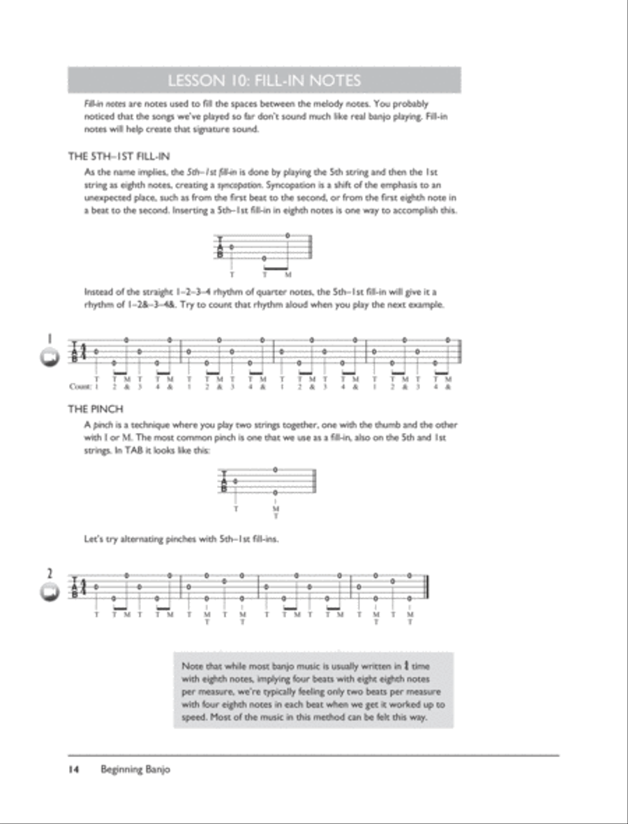 Complete 5-String Banjo Method 5-String Banjo scores gallery preview page 12
