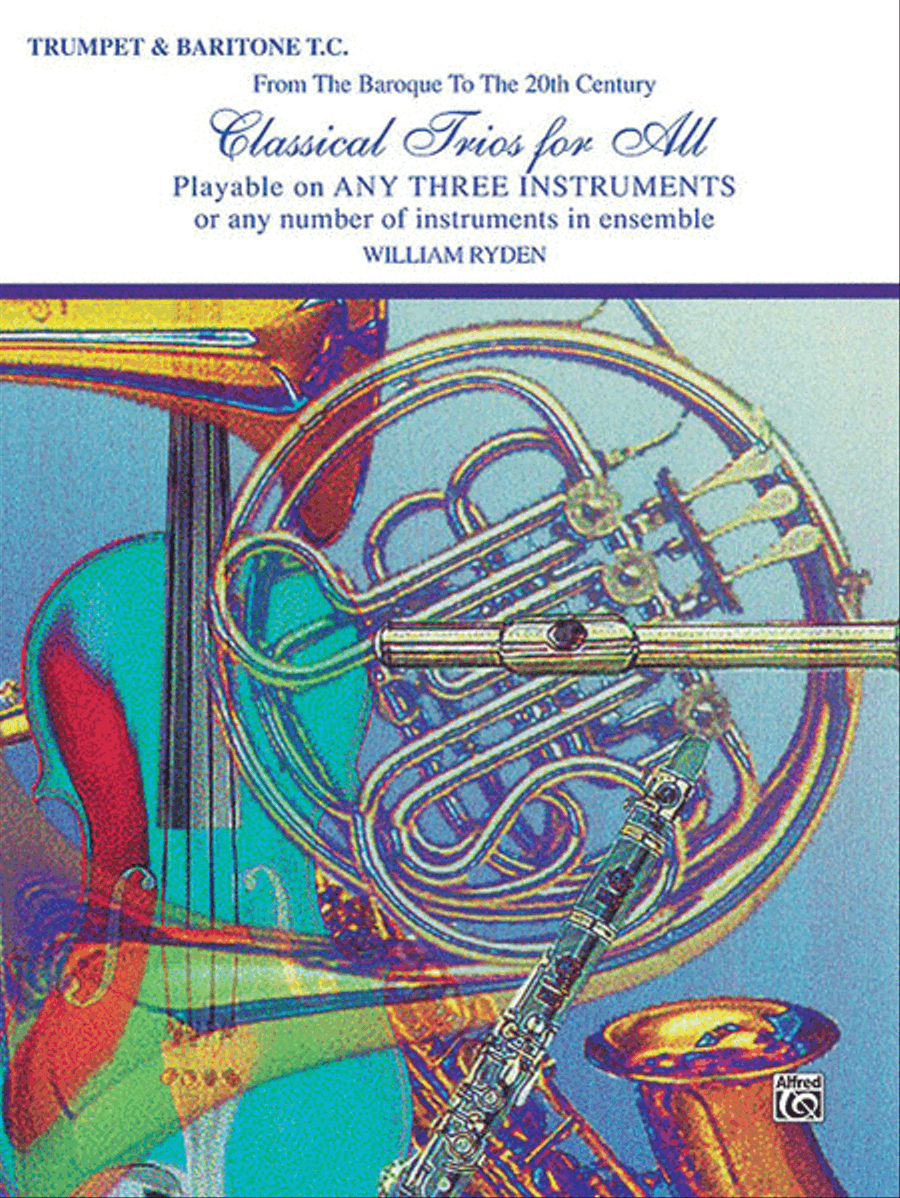 Classical Trios for All (From the Baroque to the 20th Century) Small Ensemble scores gallery preview page 1