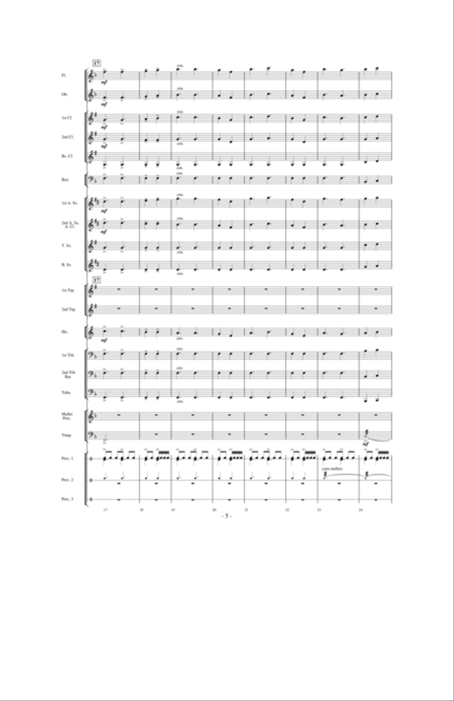 Velocity Concert Band scores gallery preview page 4