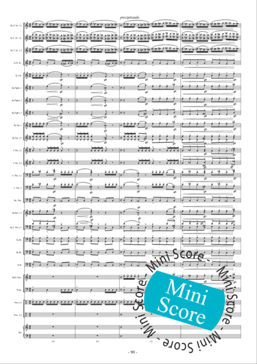 Migyur Fanfare Band scores gallery preview page 96