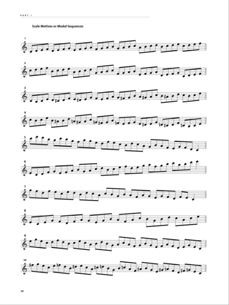 Developing A Jazz Language Book and Digital Audio scores gallery preview page 15