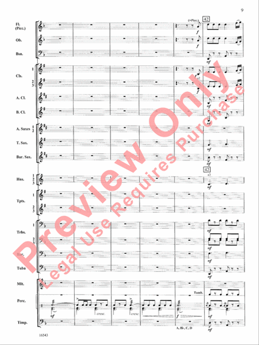 The Emerald Isle Concert Band scores gallery preview page 10