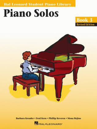 Book cover for Piano Solos – Book 3