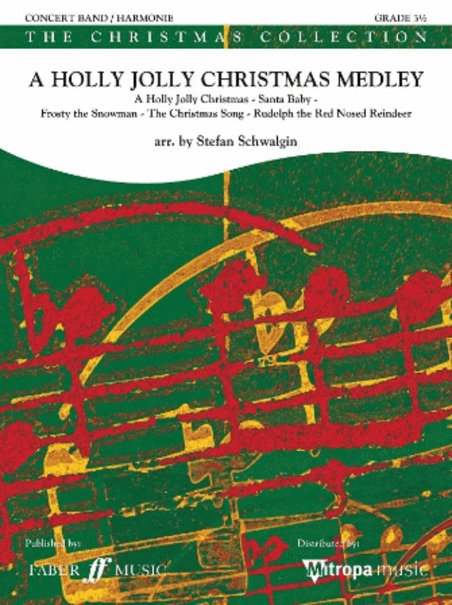 A Holly Jolly Christmas Medley Concert Band scores gallery preview page 1