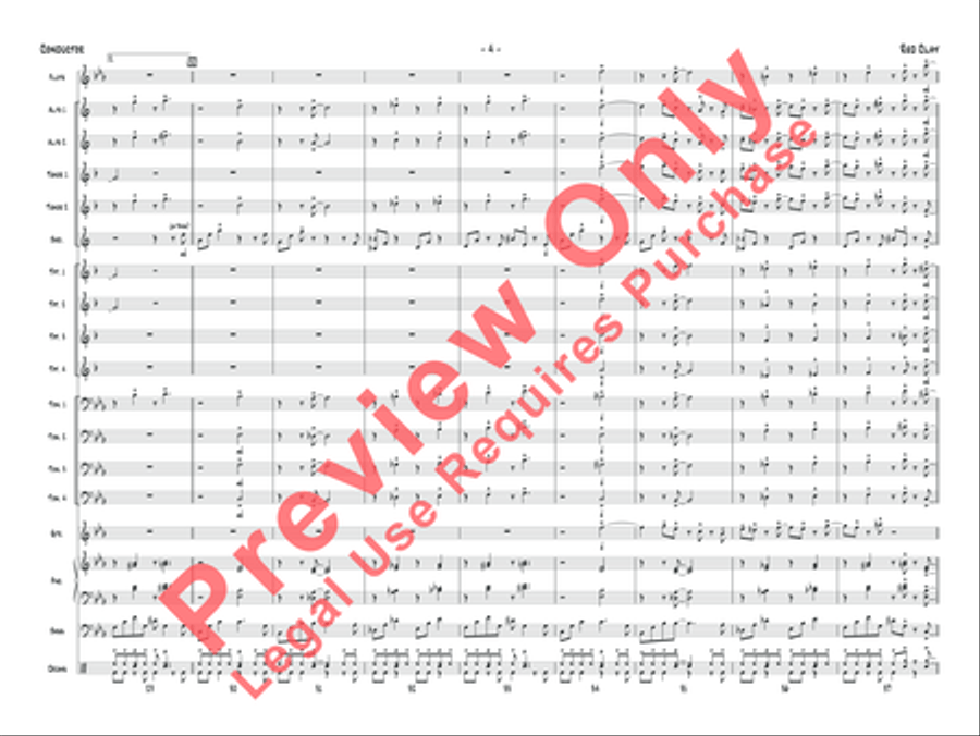 Red Clay Jazz Ensemble scores gallery preview page 21