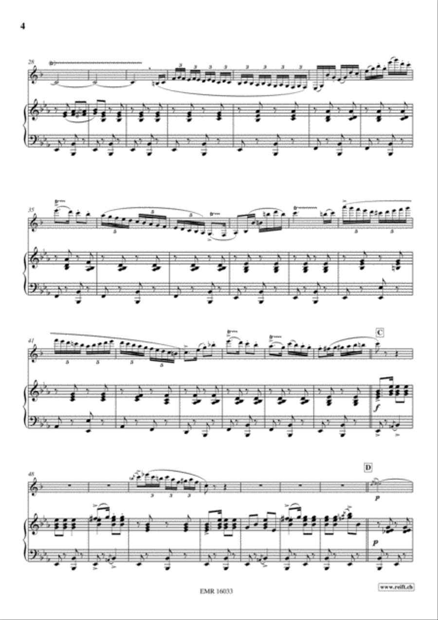 Hora Staccato Clarinet Solo scores gallery preview page 4