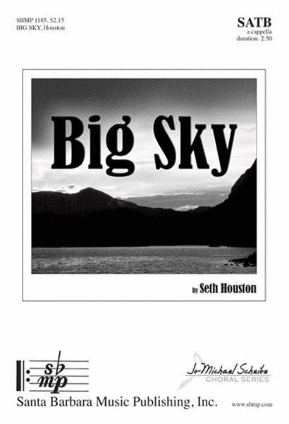 Big Sky - SATB Octavo image number null