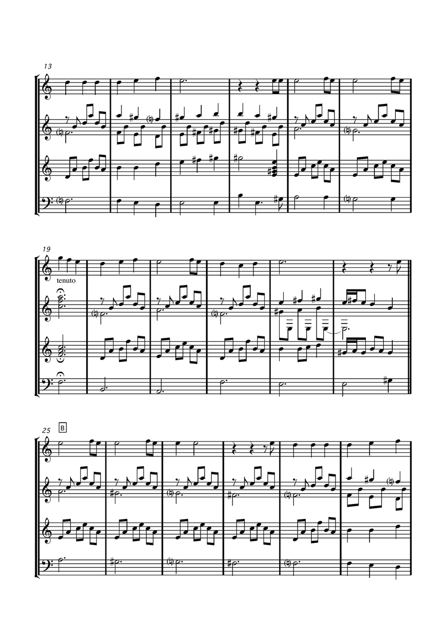 Time In A Bottle Flute scores gallery preview page 4