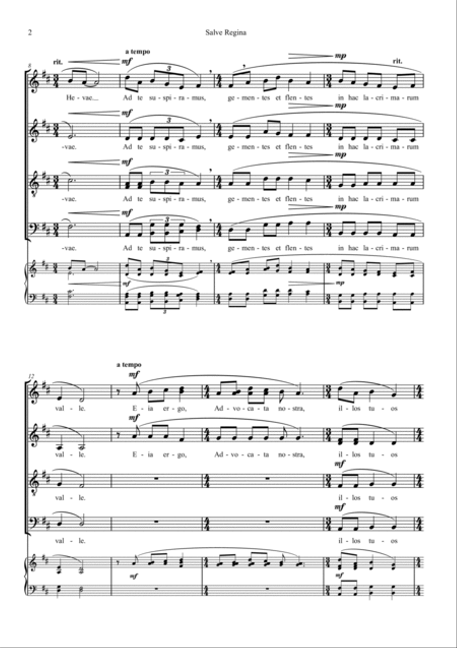 Salve Regina Salve Regina Divisi scores gallery preview page 2