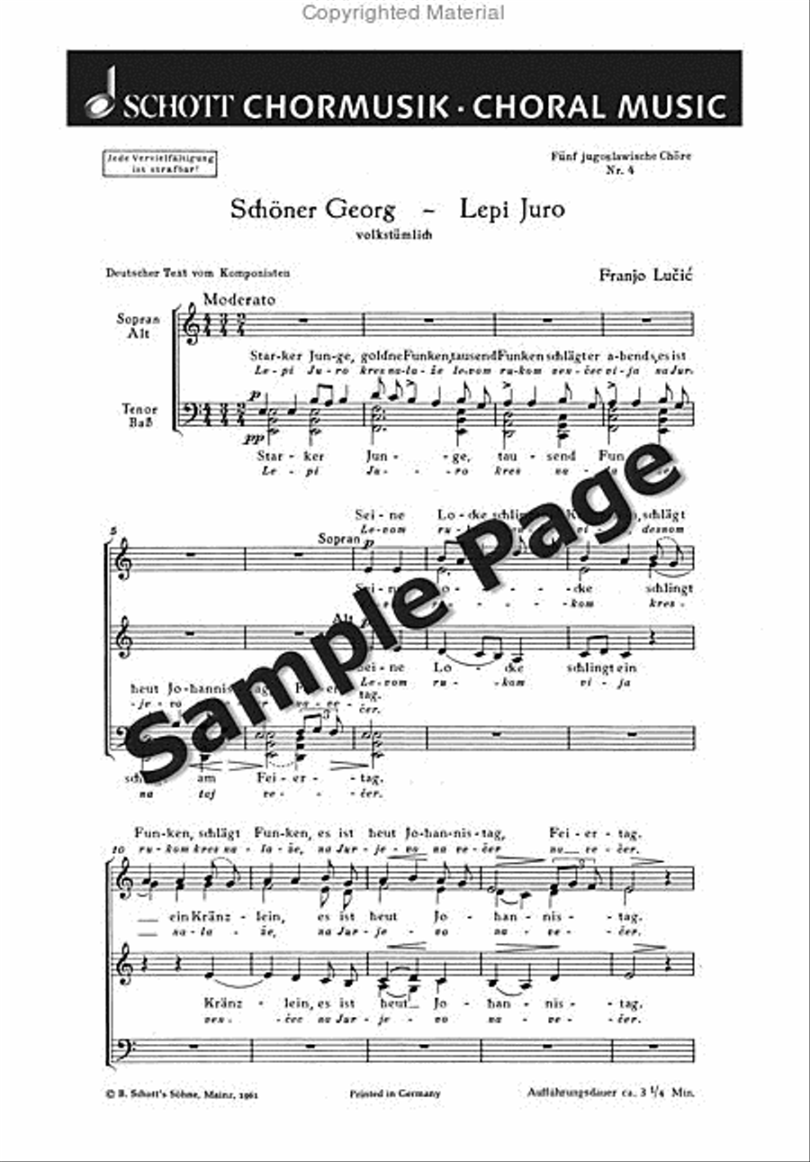 Schoner Georg 4-Part scores gallery preview page 2