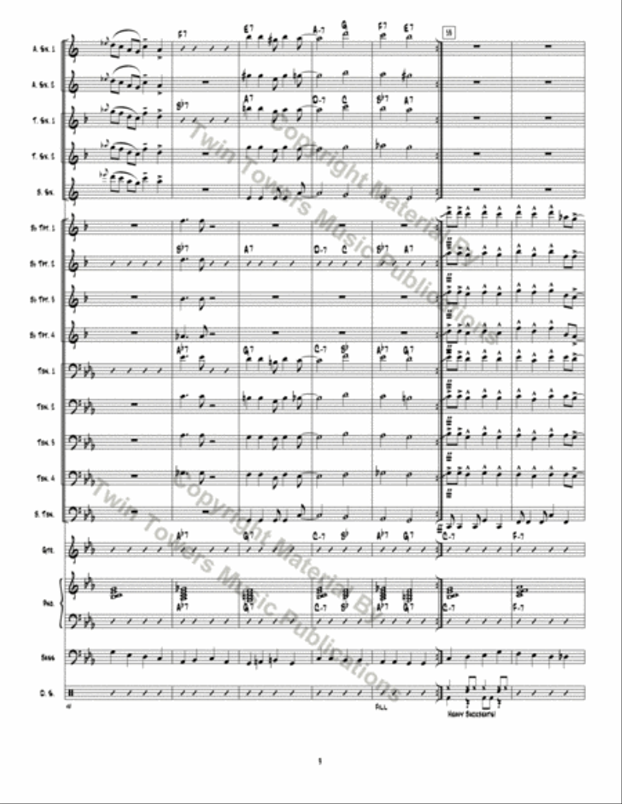 Ensemble Tear Jazz Ensemble scores gallery preview page 10