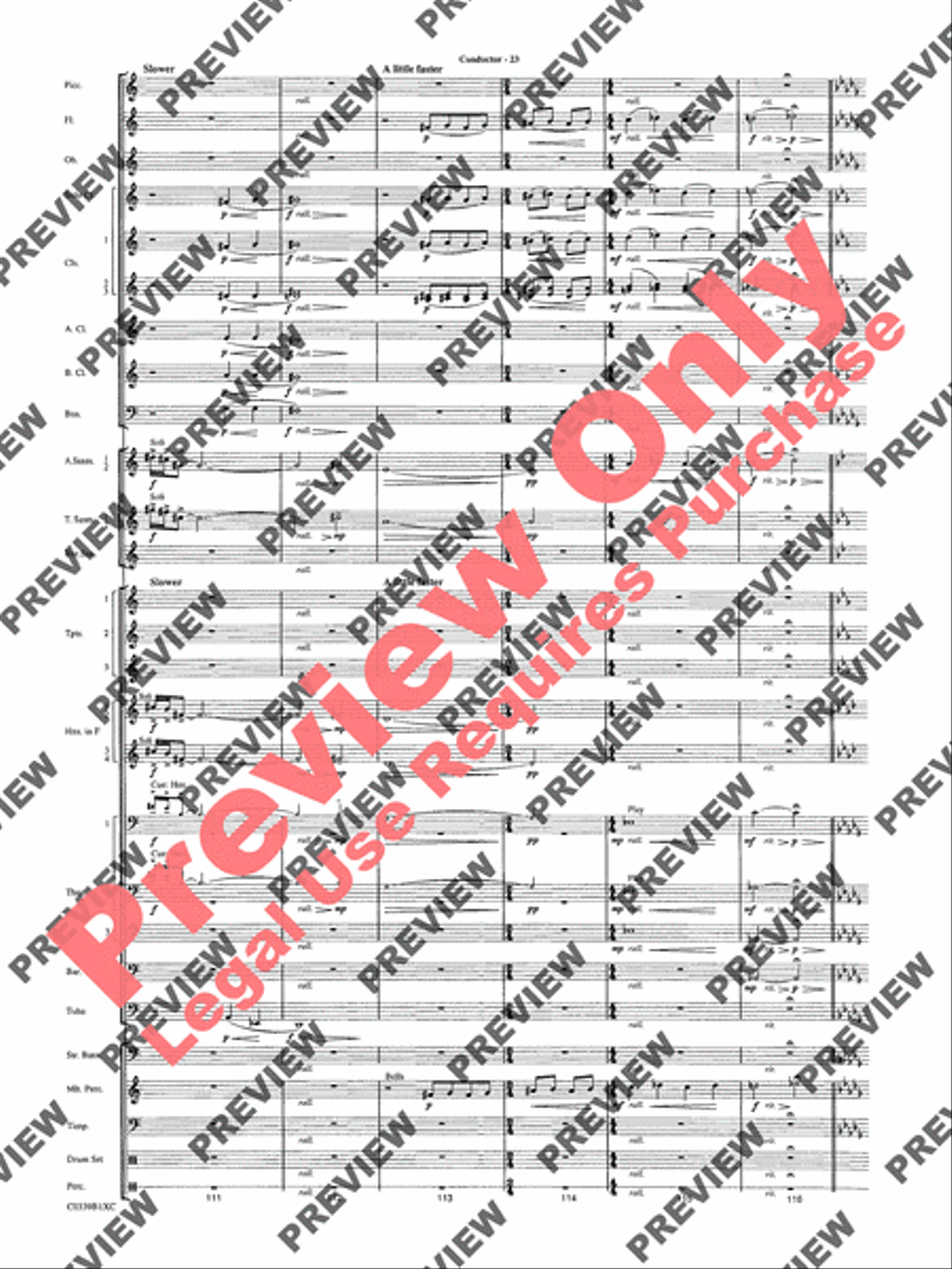 In the Miller Mood Concert Band scores gallery preview page 26