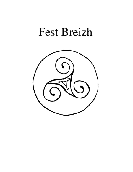 Traditional Breton Dance Tunes - Fest Breizh Violin - Digital Sheet Music