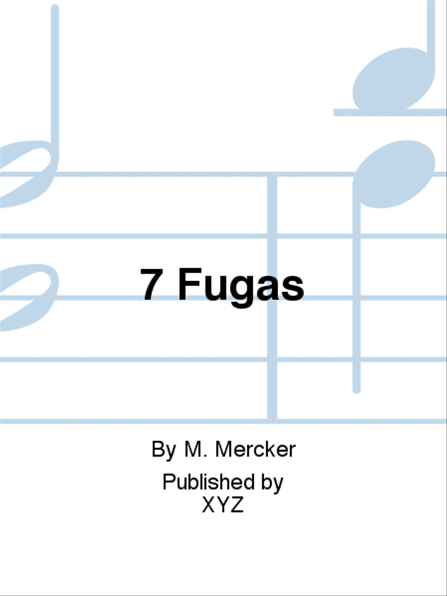 7 Fugas 7 Fugas Score scores gallery preview page 1